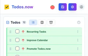 Todos.now screenshot 3