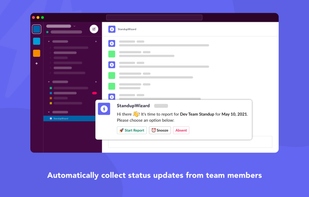 StandupWizard screenshot 1
