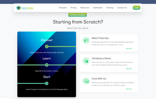 Socinator screenshot 1