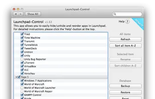 Launchpad-Control screenshot 1