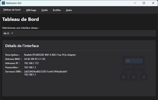 NetSwitch screenshot 1
