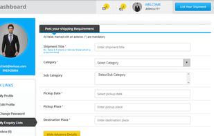 LS Shipper-Logistic Marketplace Software screenshot 1