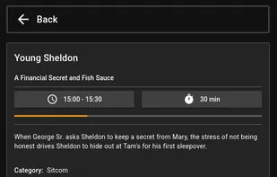 TV Plan screenshot 1