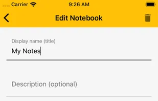 EteSync Notes screenshot 2