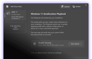 AME Wizard screenshot 1