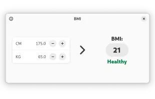 Body Mass Index Calculator screenshot 1