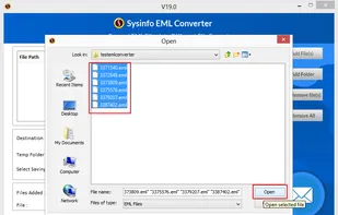 MailConverterTools EML Converter screenshot 1