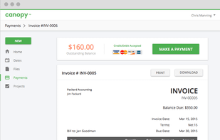 Canopy Tax screenshot 1