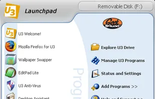 U3 Launchpad screenshot 1