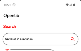 Openlib screenshot 1