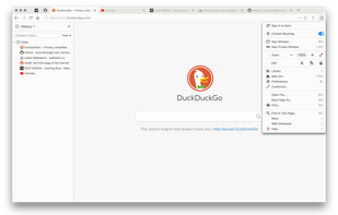 Night Owl (Firefox Theme) screenshot 1