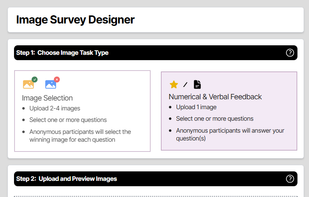 Image Survey Designer