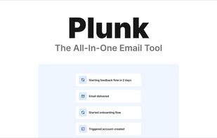 Plunk screenshot 1