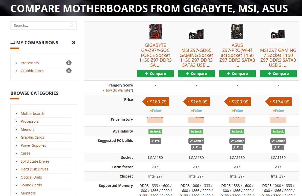 Pick parts. Build your PC. Compare and share. - PCPartPicker