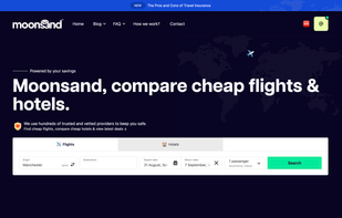 moonsand.co homepage