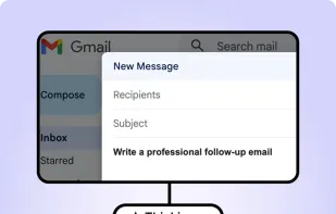 Ask AI anything. Need a polite decline email? A creative headline? A quick reply? Just type what you need, press a shortcut, and let AI write it for you. No more staring at blank pages.