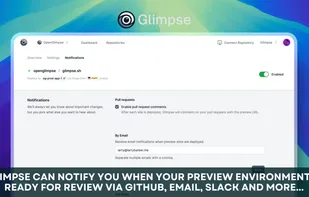 Glimpse.sh screenshot 1