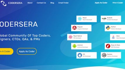 Homepage Of Codersera