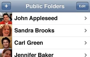 MobileMe - iDisk screenshot 3