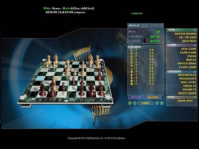 Master Chess, Games