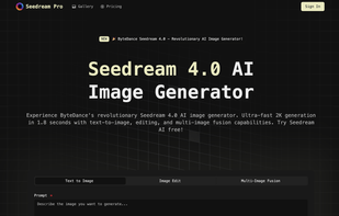 Go from text prompt to high-res image, mask edits, and reference fusion—fast, predictable, no tool-hopping.