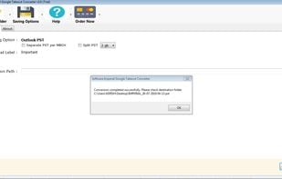Google Takeout File Converter screenshot 1