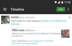 Plume for Twitter screenshot 1