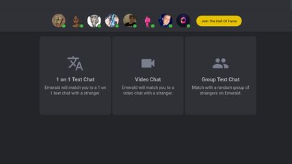 Emerald Chat An omegle alternative on the web with several