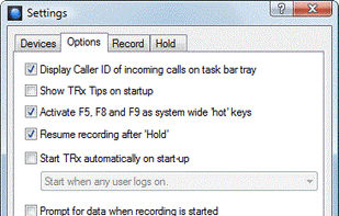 TRx Phone Recorder screenshot 1