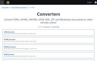 Aspose Converters screenshot 1