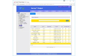 Survey Overview (list and directory tree)