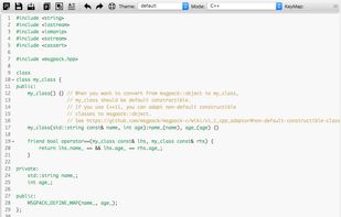 Code editing capabilities