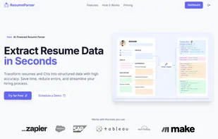 Resume Parser screenshot 1