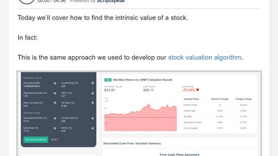 Example of ScriptSpeak on a third-party blog: discoverci.com