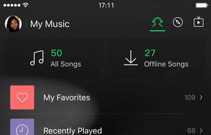Joox screenshot 2