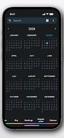 Right Calendar screenshot 1