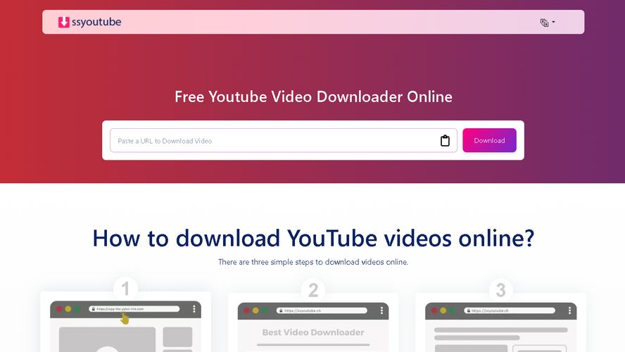 Ssyoutube youtube video downloader youtube to mp4 converter free