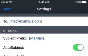 MeMail screenshot 1