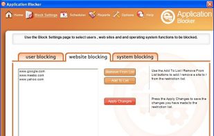  Internet blocker feature
