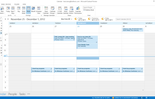 OutlookDAV screenshot 3