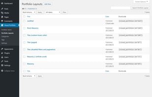 Visual Portfolio screenshot 2
