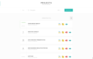 Projects Dashboard