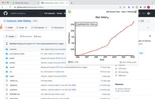 Star History screenshot 1