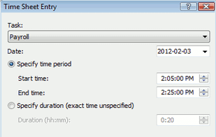 HourGuard Timesheet Software screenshot 2