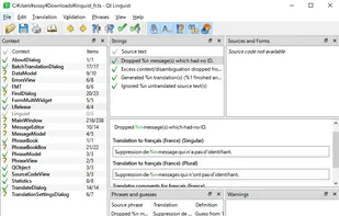 Qt Linguist verson 6.9.1 for Windows.