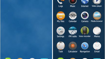 Tizen OS screenshot 1