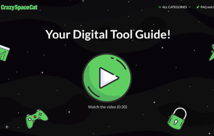 CrazySpaceCat.com screenshot 1