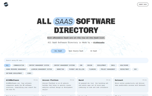All SaaS Software