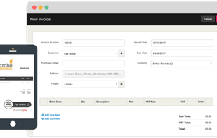 Kashflow screenshot 2