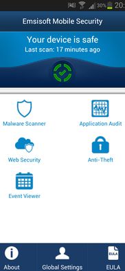 Emsisoft Mobile Security screenshot 1